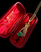 EARLY 19TH CENTURY 15CT GOLD HAND PENDANT