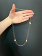 ART NOUVEAU CAGED BAROQUE PEARL CHAIN