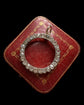 ANTIQUE DIAMOND & 14CT GOLD CIRCLE PENDANT