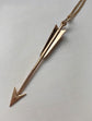 VICTORIAN 15CT GOLD ARROW PENDANT