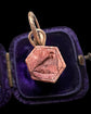 ANTIQUE DOUBLE FOB AGATE PENDANT