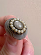 GEORGIAN AGATE MOURNING PIN