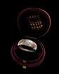 ANTIQUE SILVER & ENAMEL ‘I ASK NO MORE’ RING