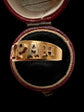 VICTORIAN 18CT GOLD MIZPAH RING