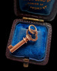 ANTIQUE MINI 9CT GOLD KEY PENDANT