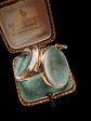 CHUNKY VICTORIAN CRYSTAL & 18CT GOLD LOCKET