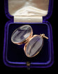 CHUNKY VICTORIAN CRYSTAL & 18CT GOLD LOCKET