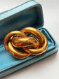 VICTORIAN 15CT GOLD CHUNKY KNOT BROOCH