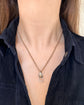 ANTIQUE SILVER SNAKE HEAD BAIL / CHAIN EXTENDER
