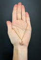 VICTORIAN DIAMOND & RUBY SWALLOW BIRD PENDANT