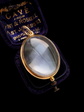 VICTORIAN 15CT GOLD & CRYSTAL LOCKET