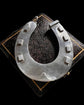 VICTORIAN SUPERSIZED SILVER HORSESHOE PENDANT