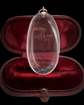 VICTORIAN ROCK CRYSTAL LOZENGE PENDANT