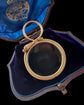 GEORGIAN PINCHBECK OUROBOROS SNAKE QUIZZING GLASS