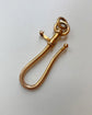 ANTIQUE 15CT GOLD LARGE HOOK DOGCLIP