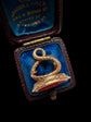 19TH CENTURY SNAKE FOB PENDANT