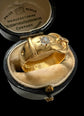 VICTORIAN DIAMOND & 18CT GOLD BUCKLE RING