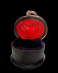 19TH CENTURY GLASS INTAGLIO OF ‘DIONYSIAN BULL’