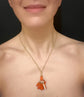 EARLY 19TH CENTURY CORAL MANO CORUNTO HAND PENDANT