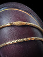 VICTORIAN 15CT GOLD BRAZILIAN / SNAKE LINK CHAIN