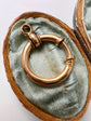 LARGE 18CT GOLD VICTORIAN BOLT RING