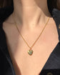 VINTAGE ZODIAC ‘PISCES’ DOUBLE FISH HEART PENDANT