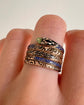 19TH CENTURY COILED SNAKE RING