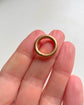 VICTORIAN 15CT GOLD CHUNKY PUSH BOLT