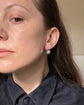 19TH CENTURY PASTE SINGLE STONE EARRINGS