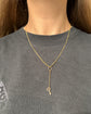 ANTIQUE MINI 9CT GOLD KEY PENDANT