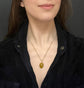 LATE VICTORIAN AGATE AND DIAMOND NUT PENDANT
