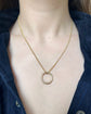 VICTORIAN LARGE 15CT GOLD PUSH BOLT
