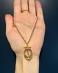 VICTORIAN 18CT GOLD ANCHOR COMPASS