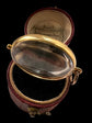 VICTORIAN 15CT GOLD & CRYSTAL LOCKET
