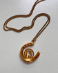 ANTIQUE 9CT GOLD ‘LUCKY 13’ HORSESHOE PENDANT