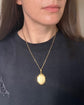 19TH CENTURY 15CT GOLD LOCKRT PENDANT