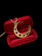 ANTIQUE GEM SET  ‘DEAREST’ CRESCENT PENDANT