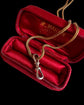 VICTORIAN 15CT WHITE GOLD DOUBLE DOG CLIP