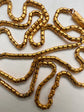 VICTORIAN 15CT GOLD SNAKE LINK CHAIN