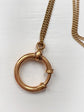 LARGE 18CT GOLD VICTORIAN BOLT RING