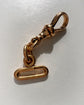 ANTIQUE 18CT GOLD CHUNKY DOG CLIP AND EXTENDER CHAIN