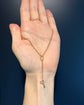 ANTIQUE MINI 9CT GOLD KEY PENDANT