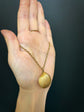 EARLY VICTORIAN 15CT GOLD SHELL LOCKET