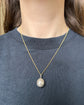 ANTIQUE SILVER POMANDER PENDANT