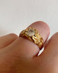 ART NOUVEAU 18CT GOLD & DIAMOND RING