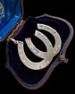 VICTORIAN DOUBLE SILVER HORSESHOE PENDANT