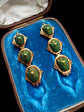 VICTORIAN SCARAB BEETLE DROP EARRINGS