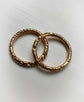 GEORGIAN 15CT GOLD CHUNKY SPLIT RING