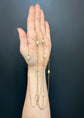 ART NOUVEAU CAGED BAROQUE PEARL CHAIN