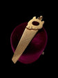 VINTAGE 18CT GOLD SAW PENDANT